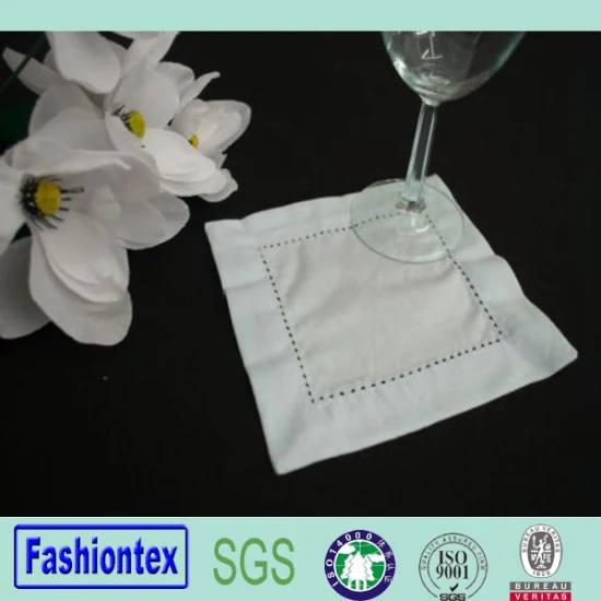 Wedding Custom Embroidery Linen Embroidered Napkin