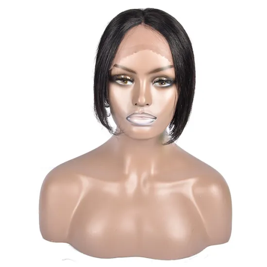 Unique design hot sale bob wigs with bangs bob wig short  human hair wigs