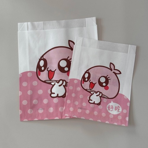 Bolsas de papel a prueba de aceite a medida de almacenamiento de alimentos frescos