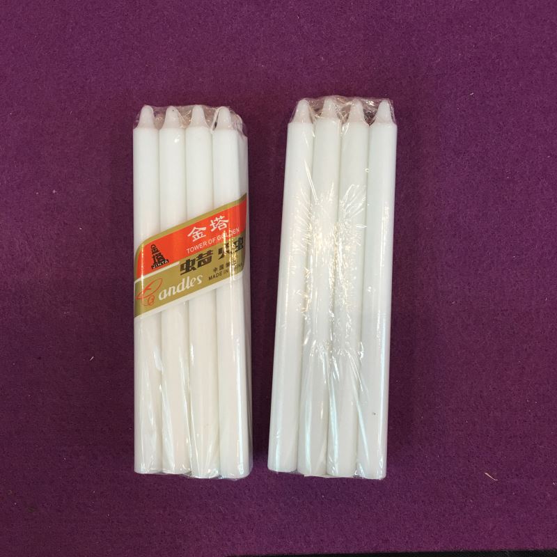 Handmade Paraffin Wax Stick Nến trắng Velas