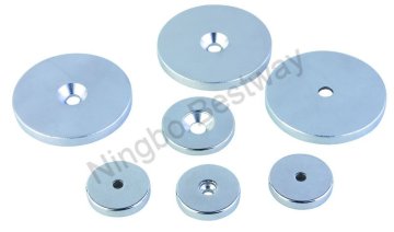 Customized Irregular Shape Magnet with screw hole
