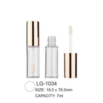 Ronde groothandel plastic lege lipgloss -fles container