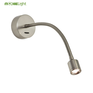Fosso Switch LED Duvar Lambası - Modern Çağdaş Cilalı Krom Işık Accans