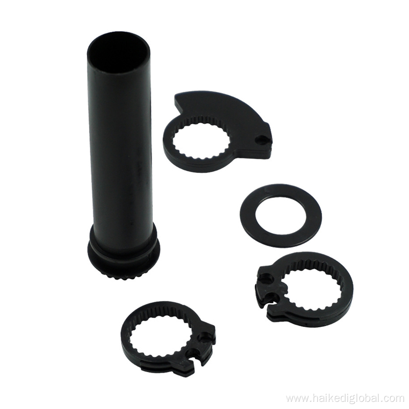 Black nylon accelerator core accessories