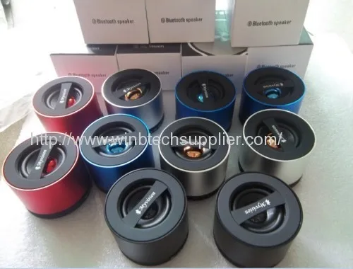 Wireless Mini Bluetooth Speaker Hifi Beatbox With Mic For Iphone 5 Mp4 Mp3 Tablet Pc Music Player 