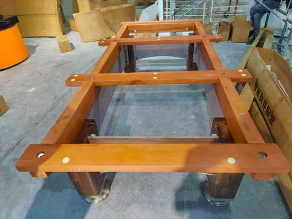 Factory Direct Classic Wood Grain Billiards Table: Latest Design for Billiards Entertainment