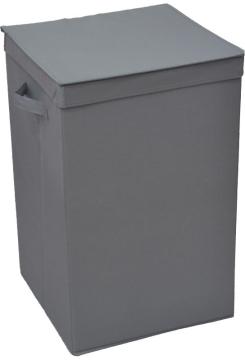 gray laundry hamper-L