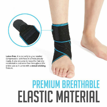 Madaling iakma ang Sports Compression Ankle Support Brace Para sa Sprain