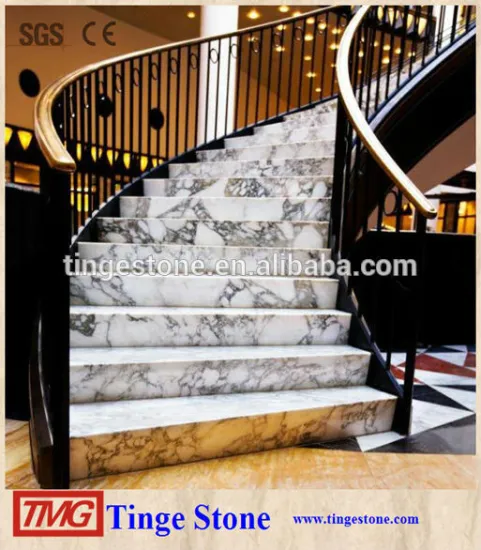 Nice indoor stone steps risers granite stairs