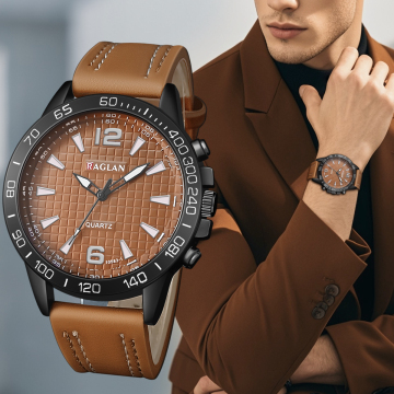 Wholesale Leather Watches for Men - Casual Quartz Wrist Watch Gift