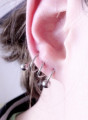 Carilagem de ouvido em espiral Barbell com torção
