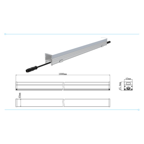 frosted diffuser linear led light suspending linear light