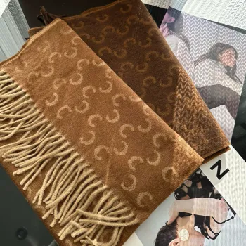 Premium Designer Jacquard Shawl - Winter Cashmere Scarf for Warmth