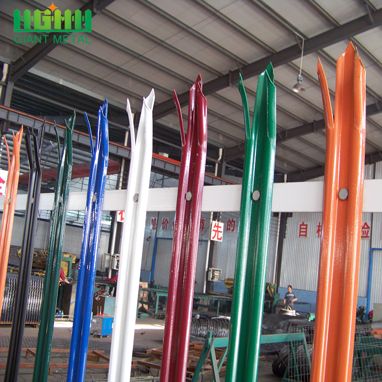 Factory Multiple Color Powder Coated Steel Palisade Fence