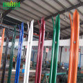 Kilang Pelbagai Warna Powder Coated Steel Palisade Pagar