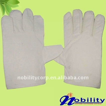 8OZ industrial canvas safety work glove