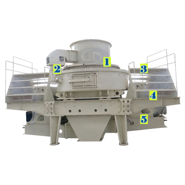 Machine de fabrication de sable en calcaire VSI Stone Crusher 300 TPH à vendre