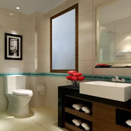 Frosting transparent static window sticker