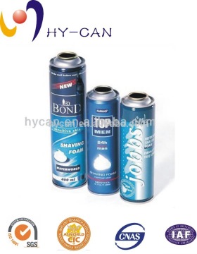 empty shaving foam spray aerosol paint can Personal care shaving foam spray
