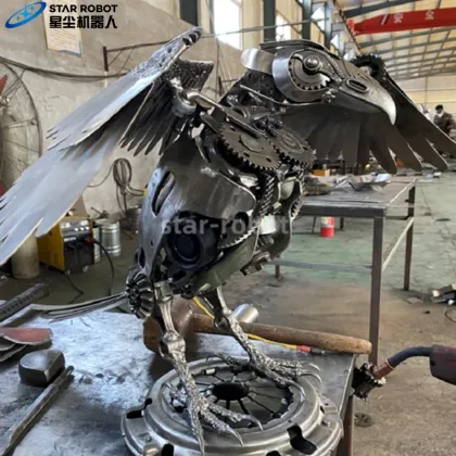 Aniamtronic Mech Iron Eagle Robot