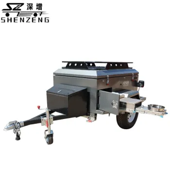 Factory Producing Small Travel Comper Box Car Trailer