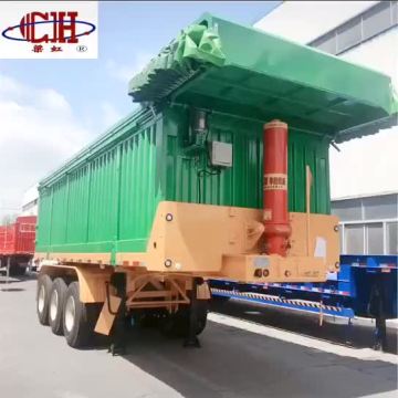 hydraulic flatbed tipper dump truck