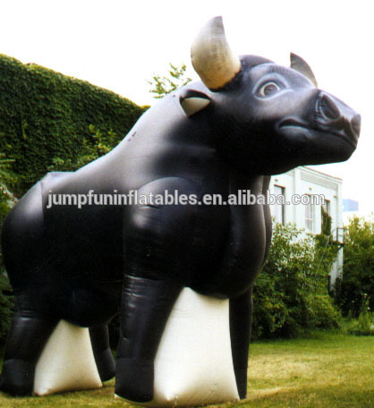 inflatable bull,black bull for sale