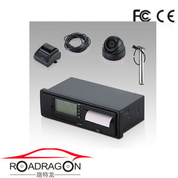 Industry Plastic 90ma Digital Tachograph For Fleet Management