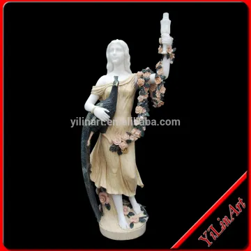 Female Garden Ornaments Marble Statues (YL-R112)