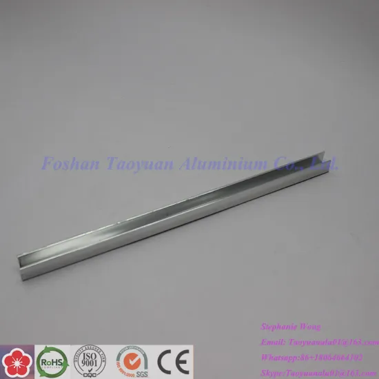 Industrial u profile alu,u aluminium profil