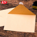 مغلف رخيص مطبوع شعار مخصص Kraft Paper Envelope