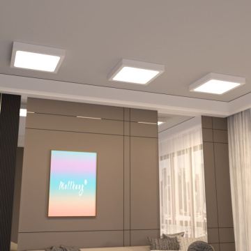 ETL Certified Ultra Slim LED Panel Lights with Junction Box - 4 Inch Surface Mount, 6W to 24W