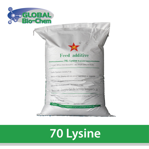 70 suplementos de sulfato de lisina