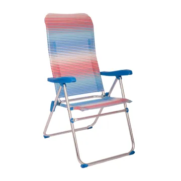 Adjustable Lightweight Aluminum Reclining Beach Chair