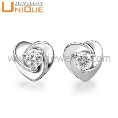 Wedding Jewelry diamond stud earrings, crystal stud earring