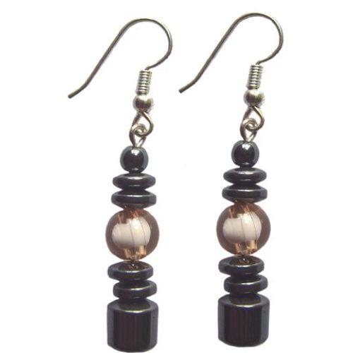 Hematite Earring