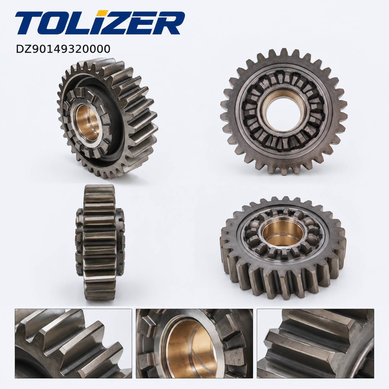 Hande main cylindrical gear