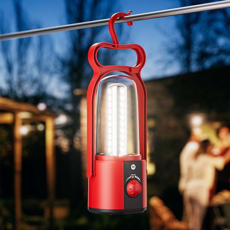 LED Portable Camping Lantern Infinite Dimming with Rechargeable Battery