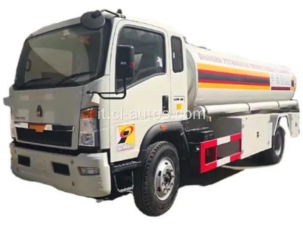 Howo 10tons Oil Bowser Truck con distributore Censtar