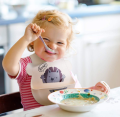 Vattentät söta djur Silikon Baby Feeding Bibs