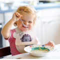 Vattentät söta djur Silikon Baby Feeding Bibs