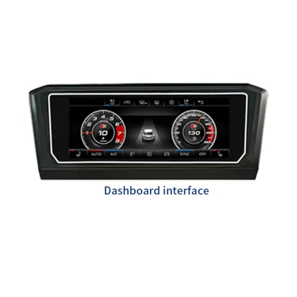 VW Golf 7 Air Conditioning Touch Screen Panel