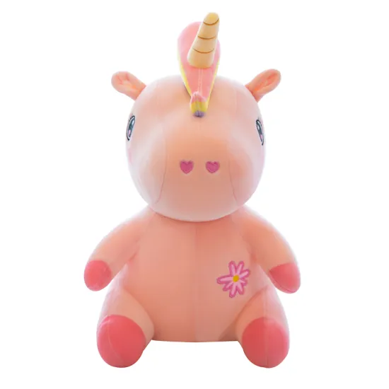 Promotion Colorful Stuffed Plush Unicorn Animal Plush Toys for gifts New Soft Cute Rainbow Style Unicorn Toy Plush Animals