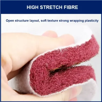 3M Scotch Brite Scouring Pad - Fine Grade Aluminum Oxide Abrasive Hand Pad for Cleaning