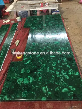 Green Malachite Semiprecioius Slab Green Malachite Slab