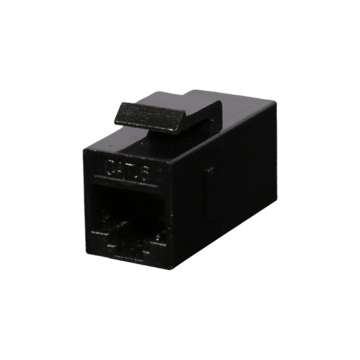 Cat5e/cat6 inline coupler keystone jack rj45 8p8c dinding dipasang utp
