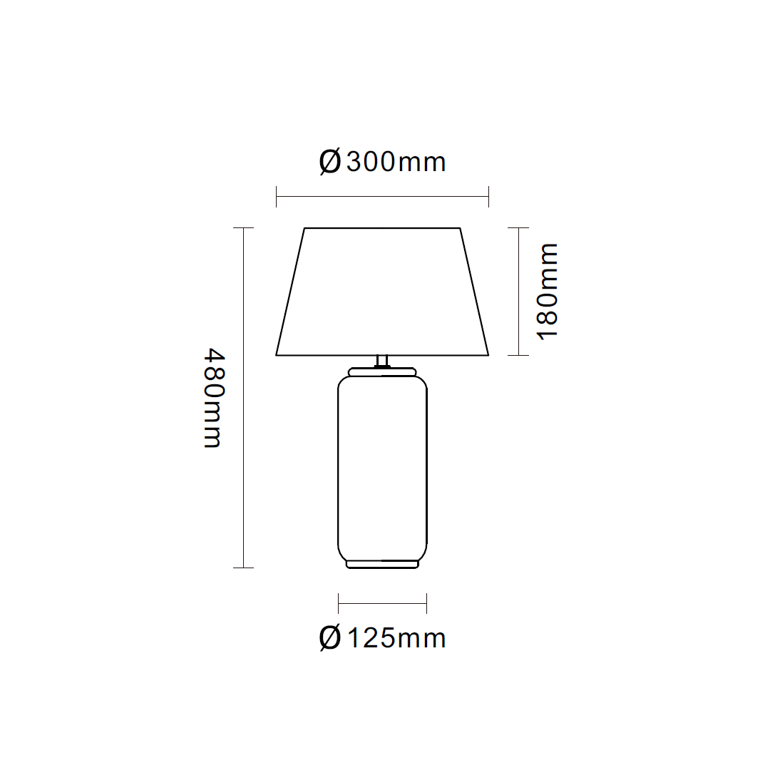 Tall Ceramic Desk Table Lamp Retro-style-06