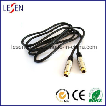 Gold Plated S-Vhs Plug to S-Vhs Plug Cable