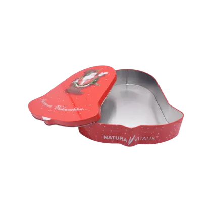 Tin Box Christmas Ornament Storage Metal Storage Boxes