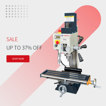 WEISS™ VM18L 5.5"x20" Benchtop Milling Machine